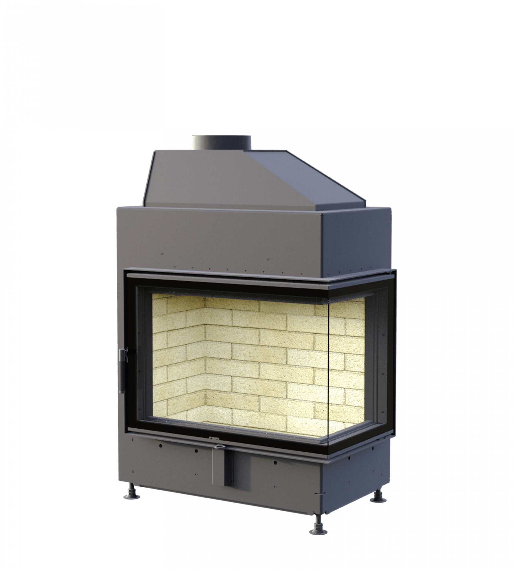 КАМИННАЯ ТОПКА АСТОВ П2С 800 R