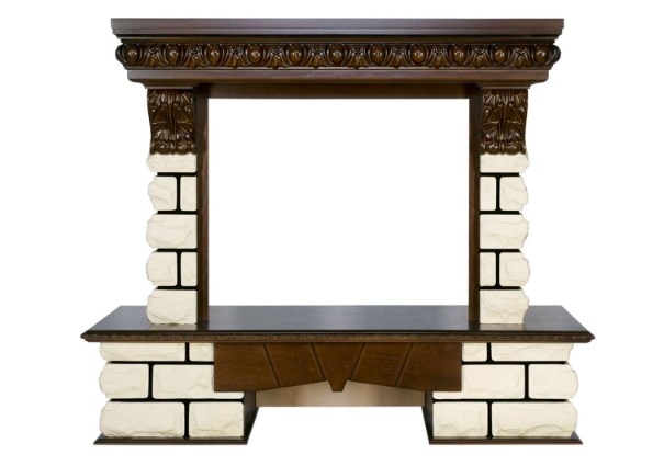 Портал Pierre Luxe LORD - Темный дуб / Белый