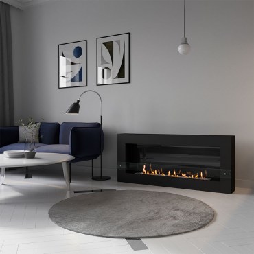 Очаг SteelHeat WALL GRAND 1500 черный