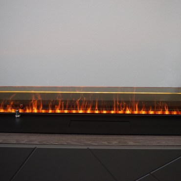 Декоративное стекло FireLine 1000 черное