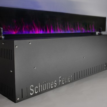 Электрический очаг Schones Feuer 3D FireLine 600 Blue (с эффектом cинего пламени)