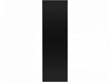 Портал Firelight Loft 30 камень черный, черная эмаль