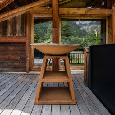 TRIO 82 - Кортеновская сталь (без роликов)